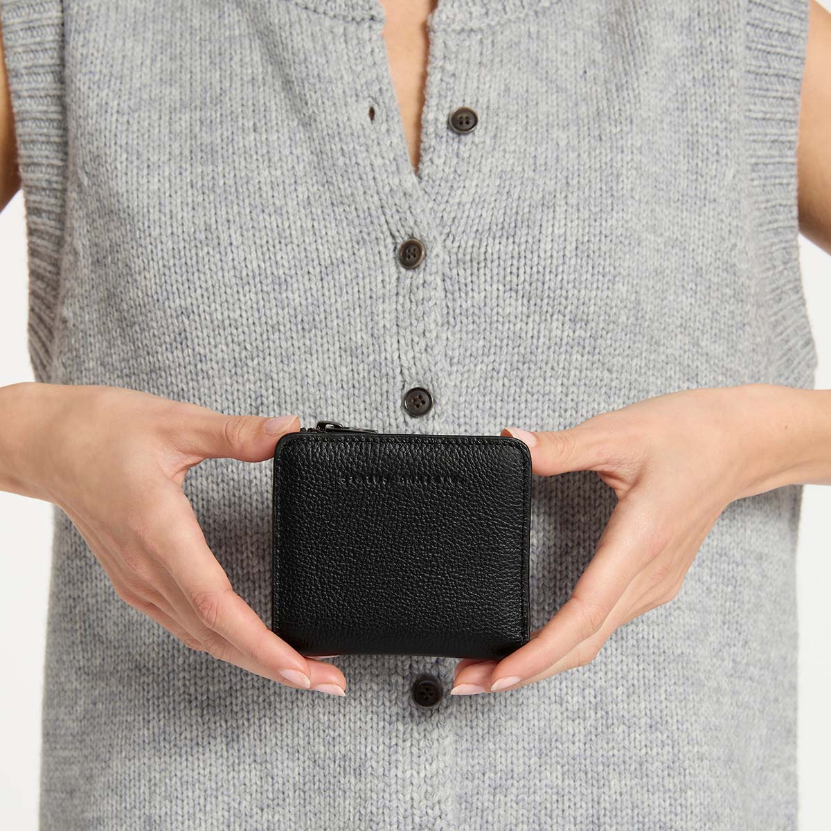 Status Anxiety Sense Of Wonder Leather Wallet - Black - Image 6