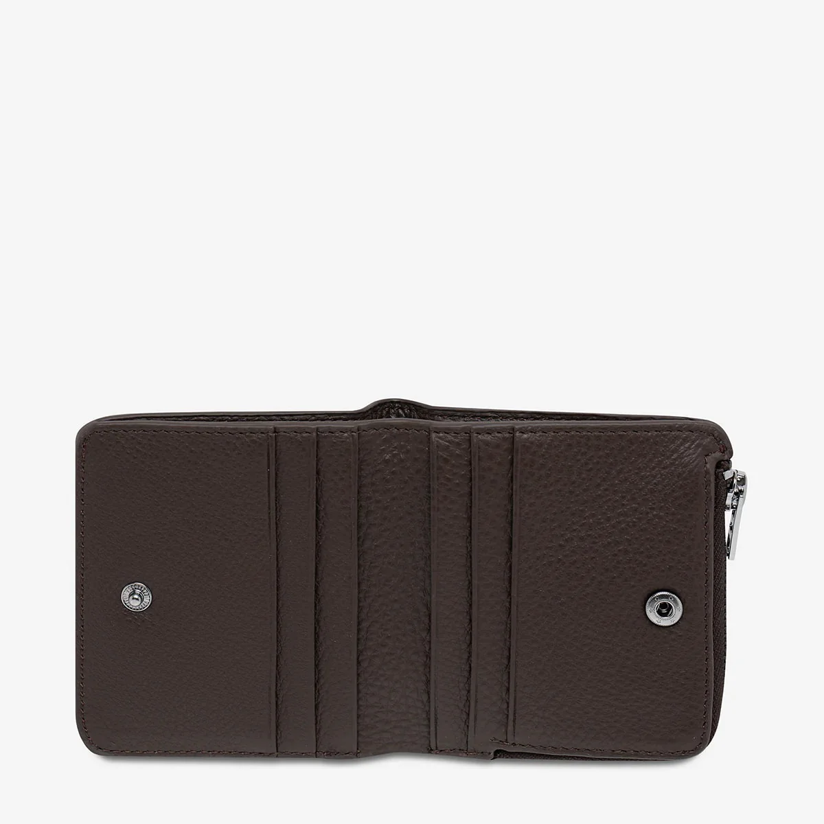 Status Anxiety Sense Of Wonder Leather Wallet - Cocoa - Image 3