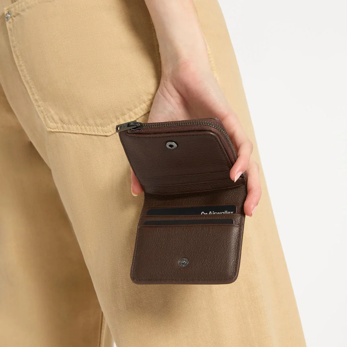 Status Anxiety Sense Of Wonder Leather Wallet - Cocoa - Image 7