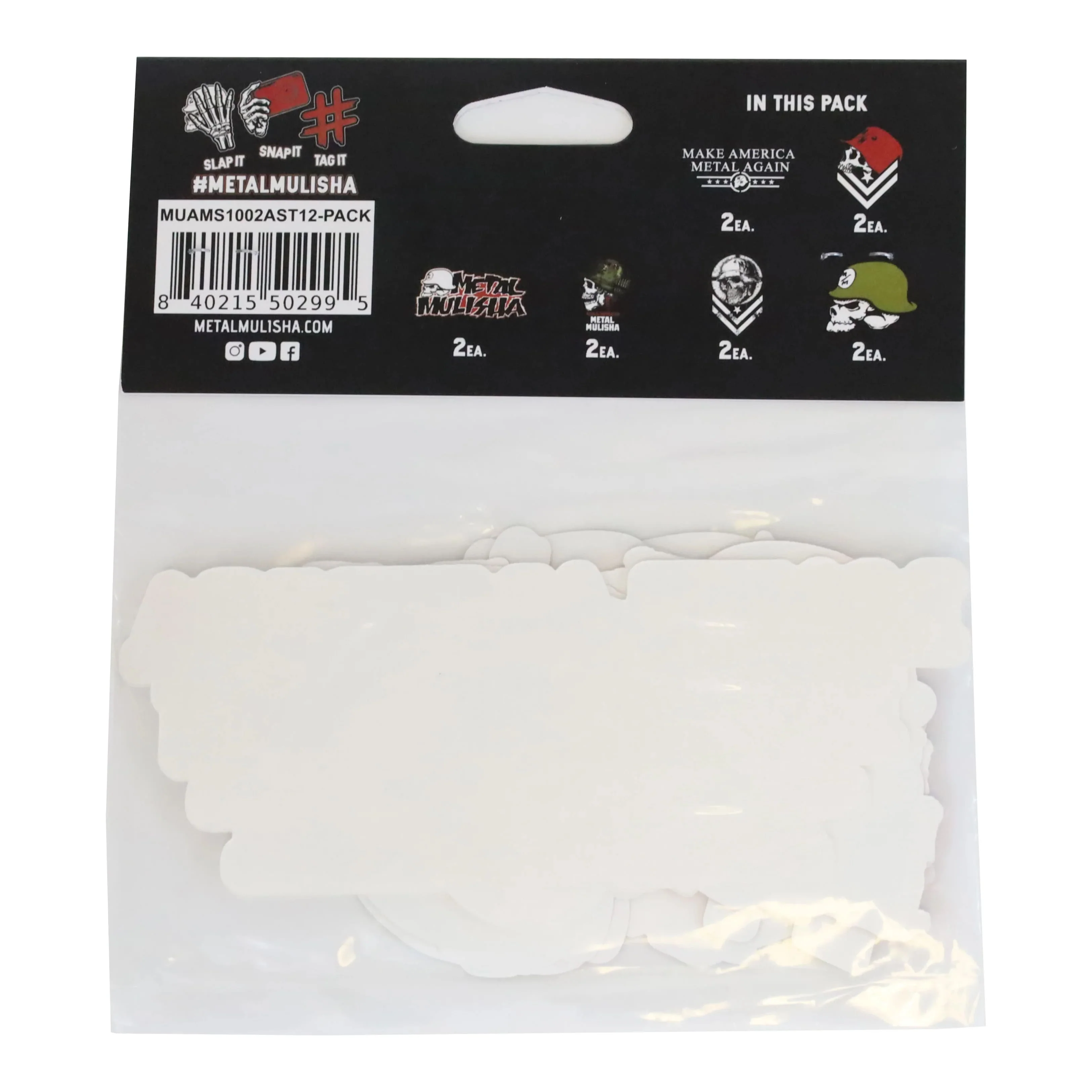 Metal Mulisha Stickers Assorted 12 Pack - Image 4