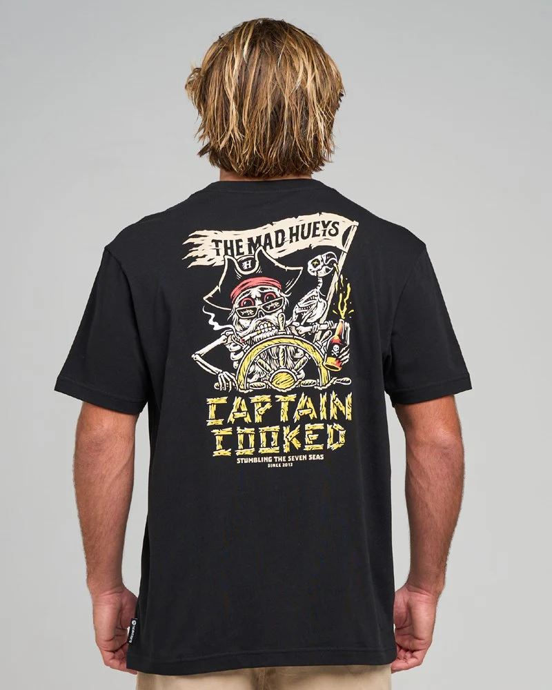 THE MAD HUEYS STUMBLING CAPTAIN COOKED | SS TEE