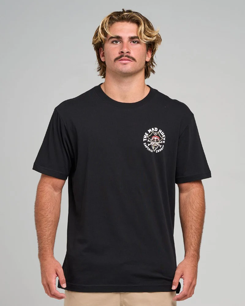 THE MAD HUEYS STUMBLING CAPTAIN COOKED | SS TEE - Image 2