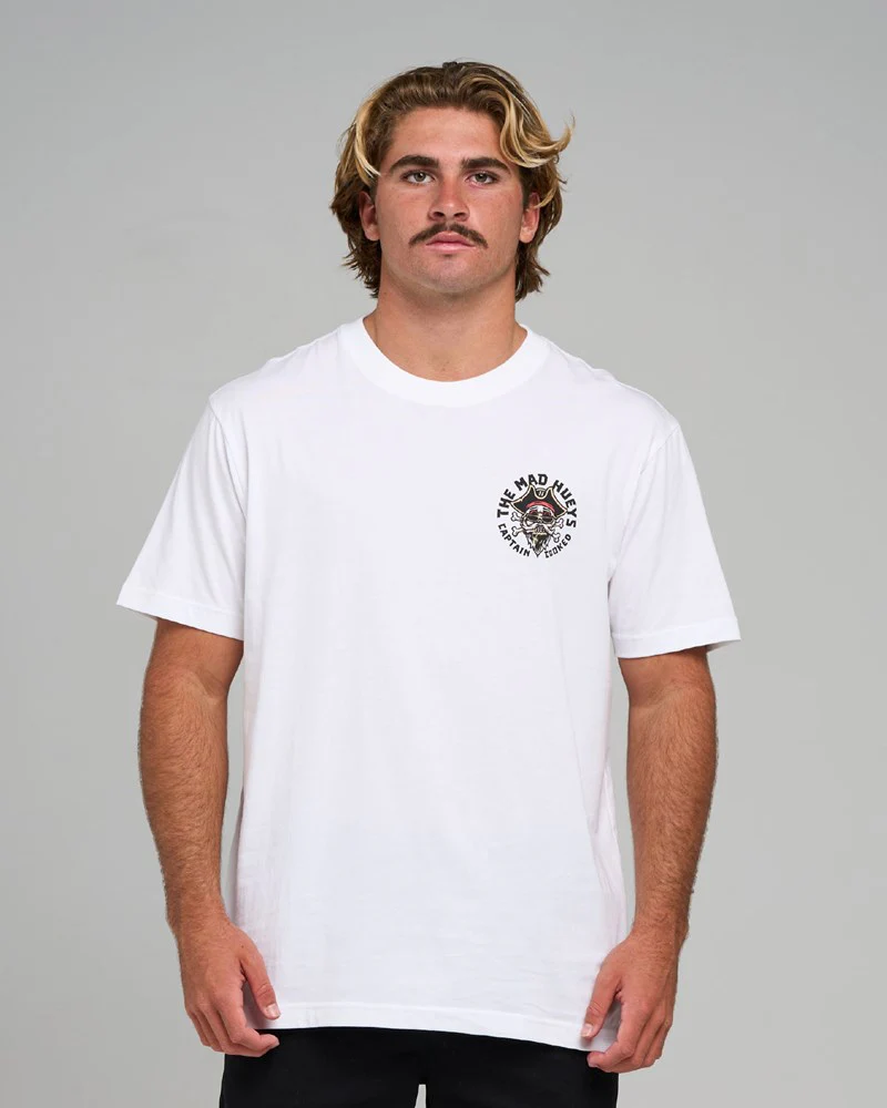 THE MAD HUEYS STUMBLING CAPTAIN COOKED | SS TEE - Image 3