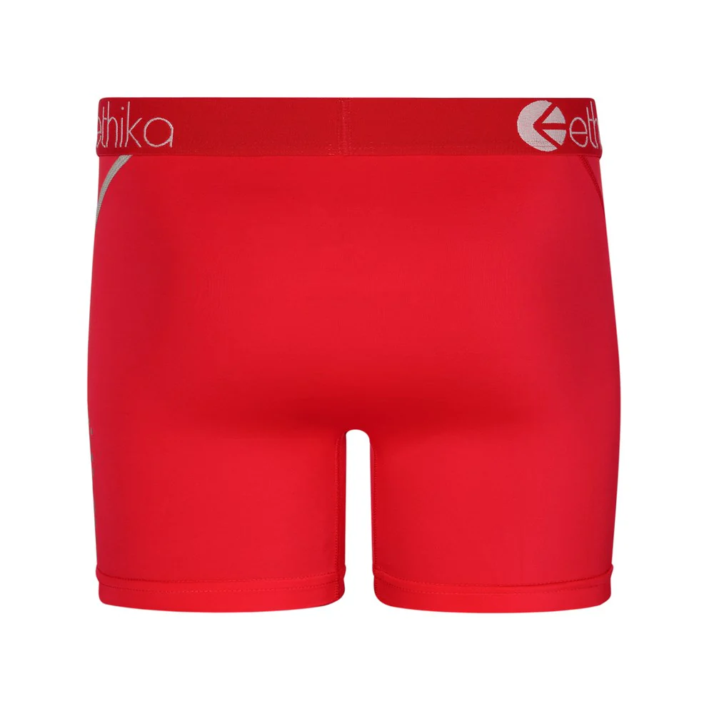 Ethika Subzero Neon Red Mid - Image 3