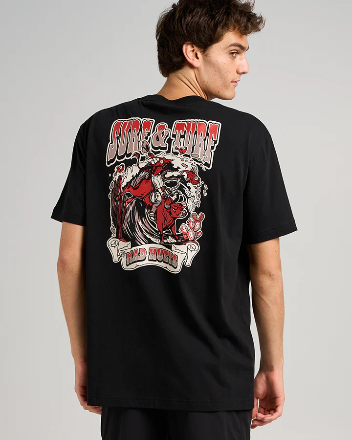 The Mad Hueys SURF AND TURF | SS TEE - Image 6