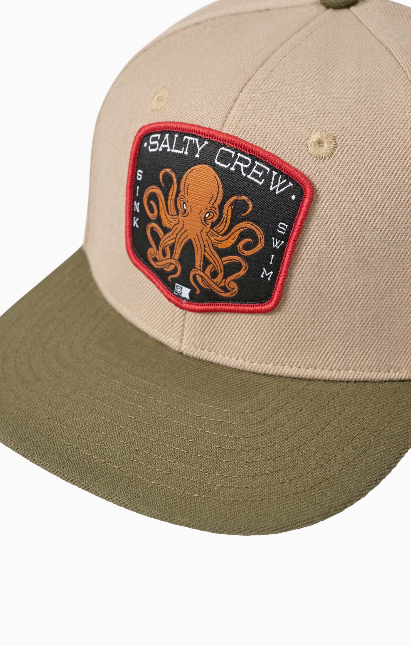 Salty Crew Tako Club Snapback - Image 2