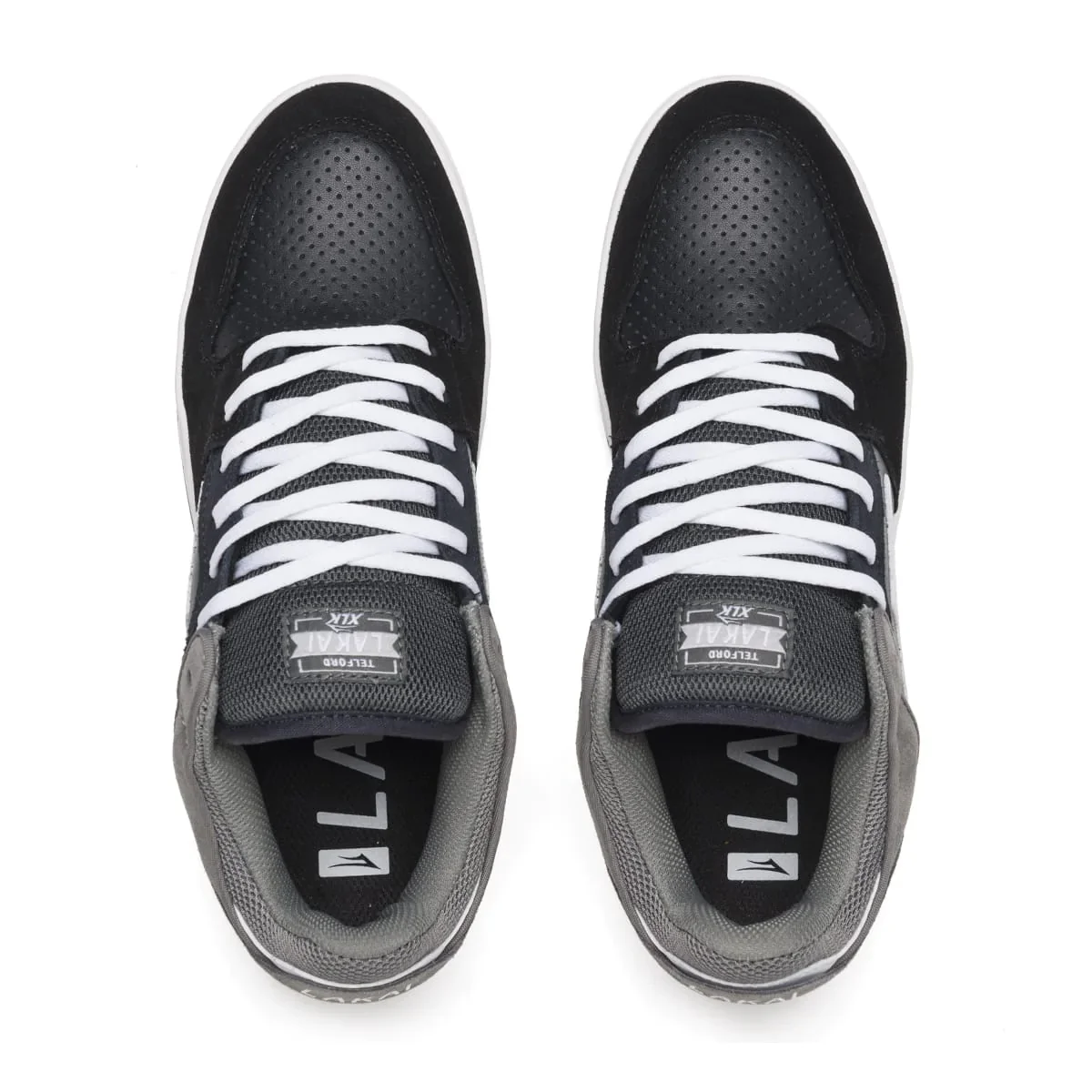 Lakai Telford Low Black/Gradient Suede - Image 3