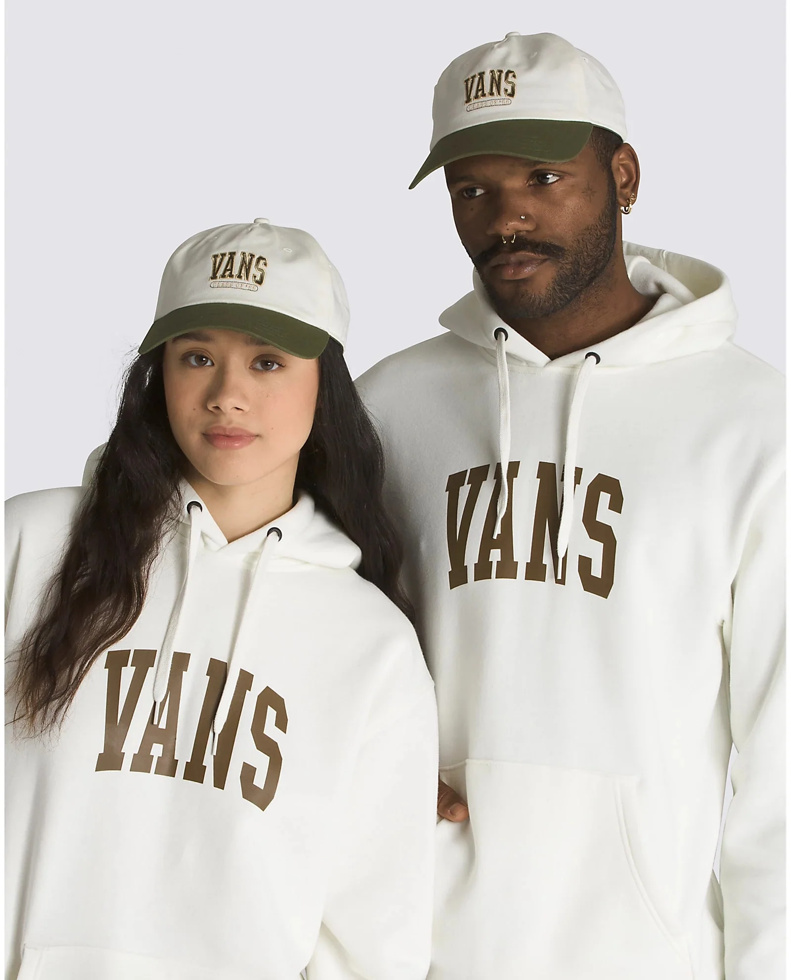 Vans The Campus Cap Marshmallow / Dark Green - Image 2