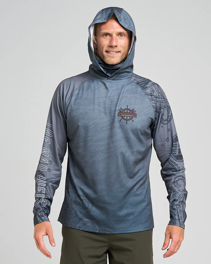 The Mad Hueys THE SEA CAPTAIN | UPF 50+ HOODED FISHING JERSEY - Image 13