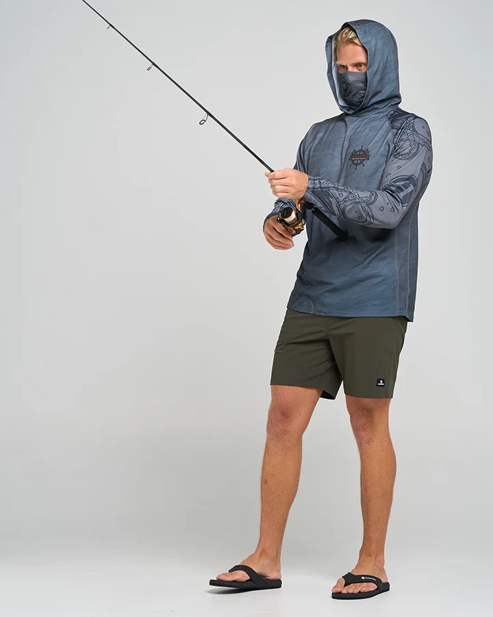 The Mad Hueys THE SEA CAPTAIN | UPF 50+ HOODED FISHING JERSEY - Image 16