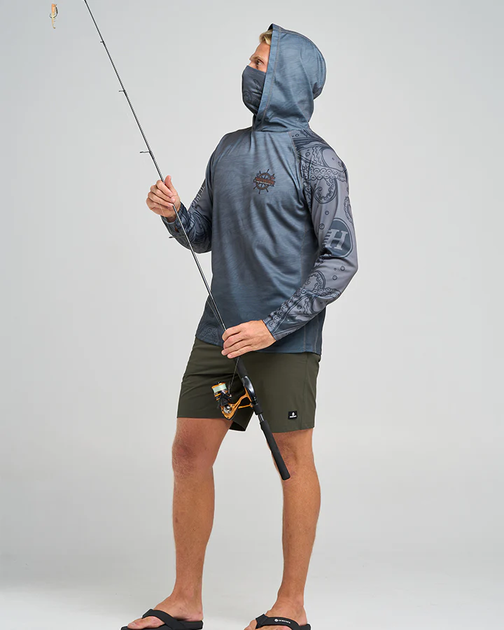 The Mad Hueys THE SEA CAPTAIN | UPF 50+ HOODED FISHING JERSEY - Image 17