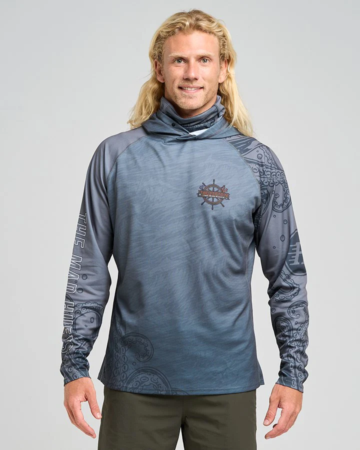 The Mad Hueys THE SEA CAPTAIN | UPF 50+ HOODED FISHING JERSEY - Image 2