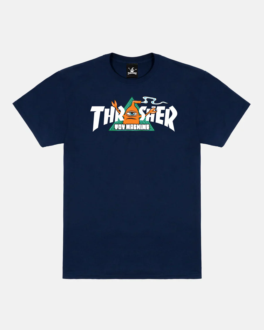 Thrasher X Toy Machine Vortex Tee - Image 2