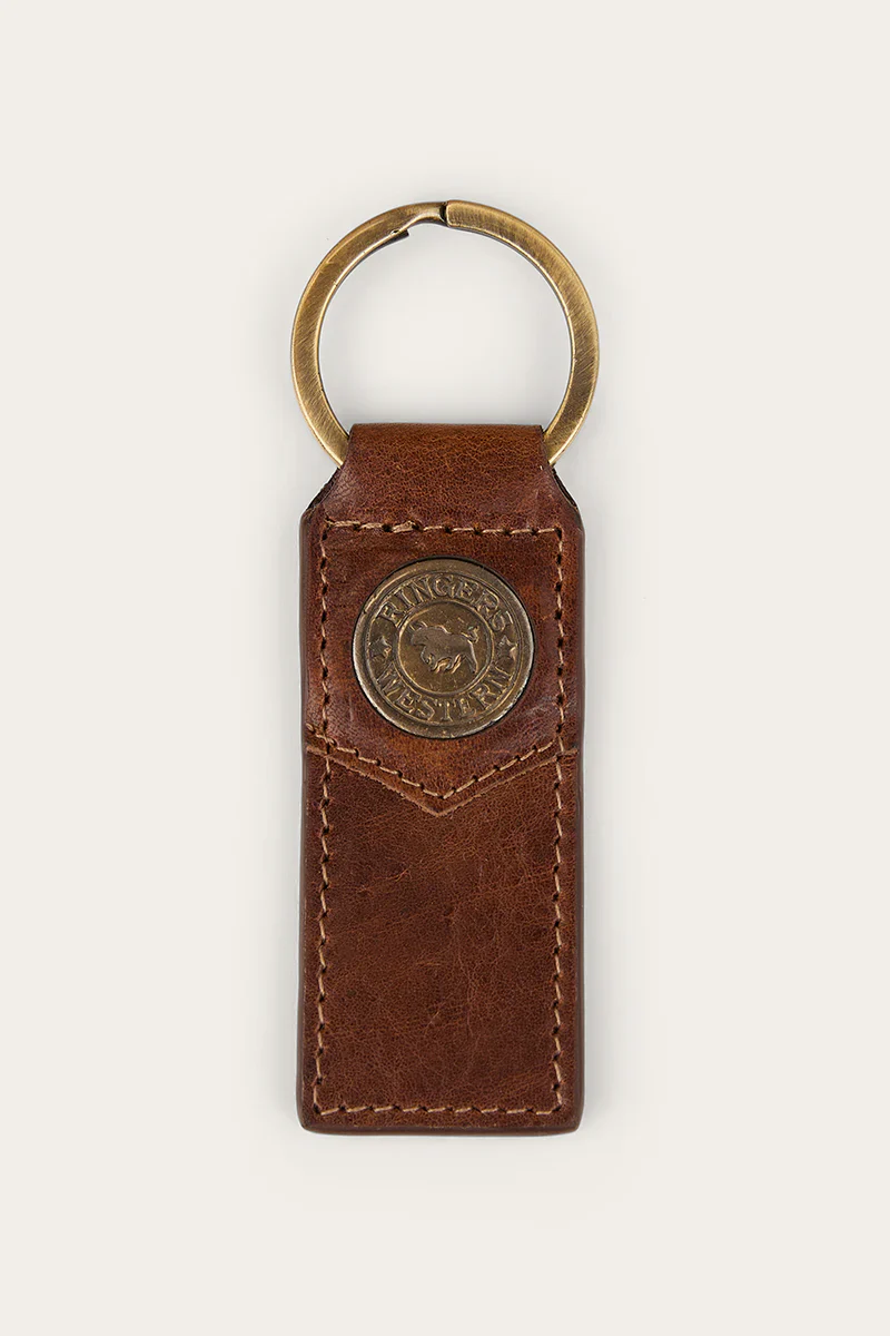 Ringers Western Toro Key Holder - Cognac