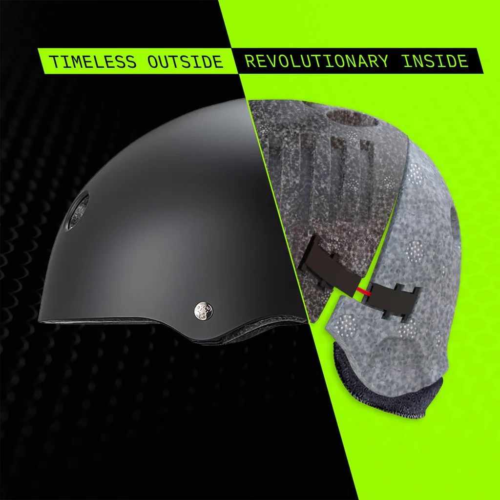 Triple 8 Deep Cover Helmet - Matte Black - Image 2