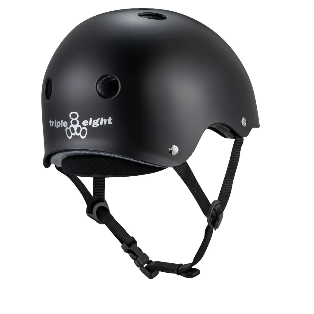 Triple 8 Deep Cover Helmet - Matte Black - Image 4