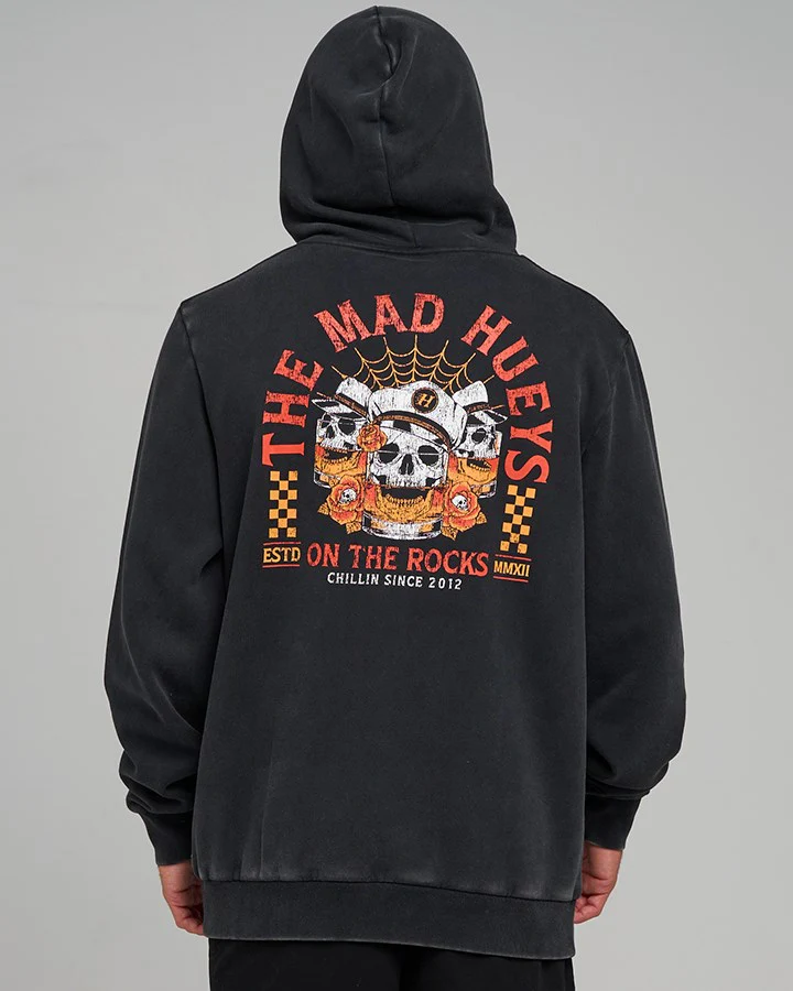 THE MAD HUEYS TRIPLE ON THE ROCKS | HOODED PULLOVER