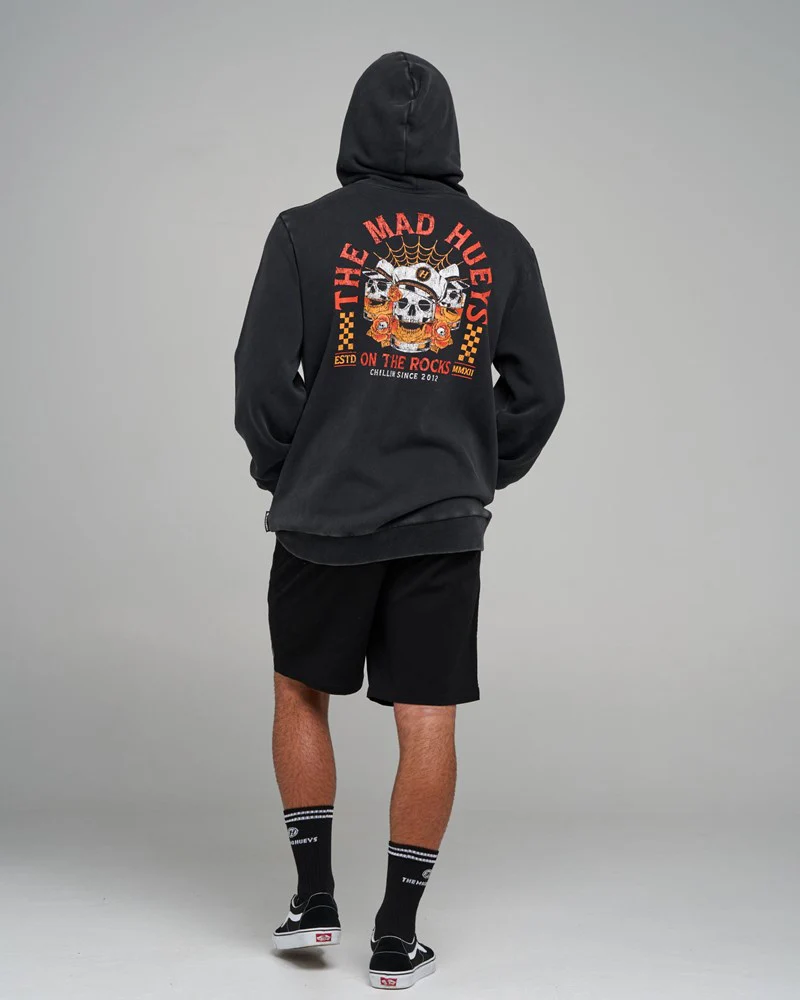 THE MAD HUEYS TRIPLE ON THE ROCKS | HOODED PULLOVER - Image 3