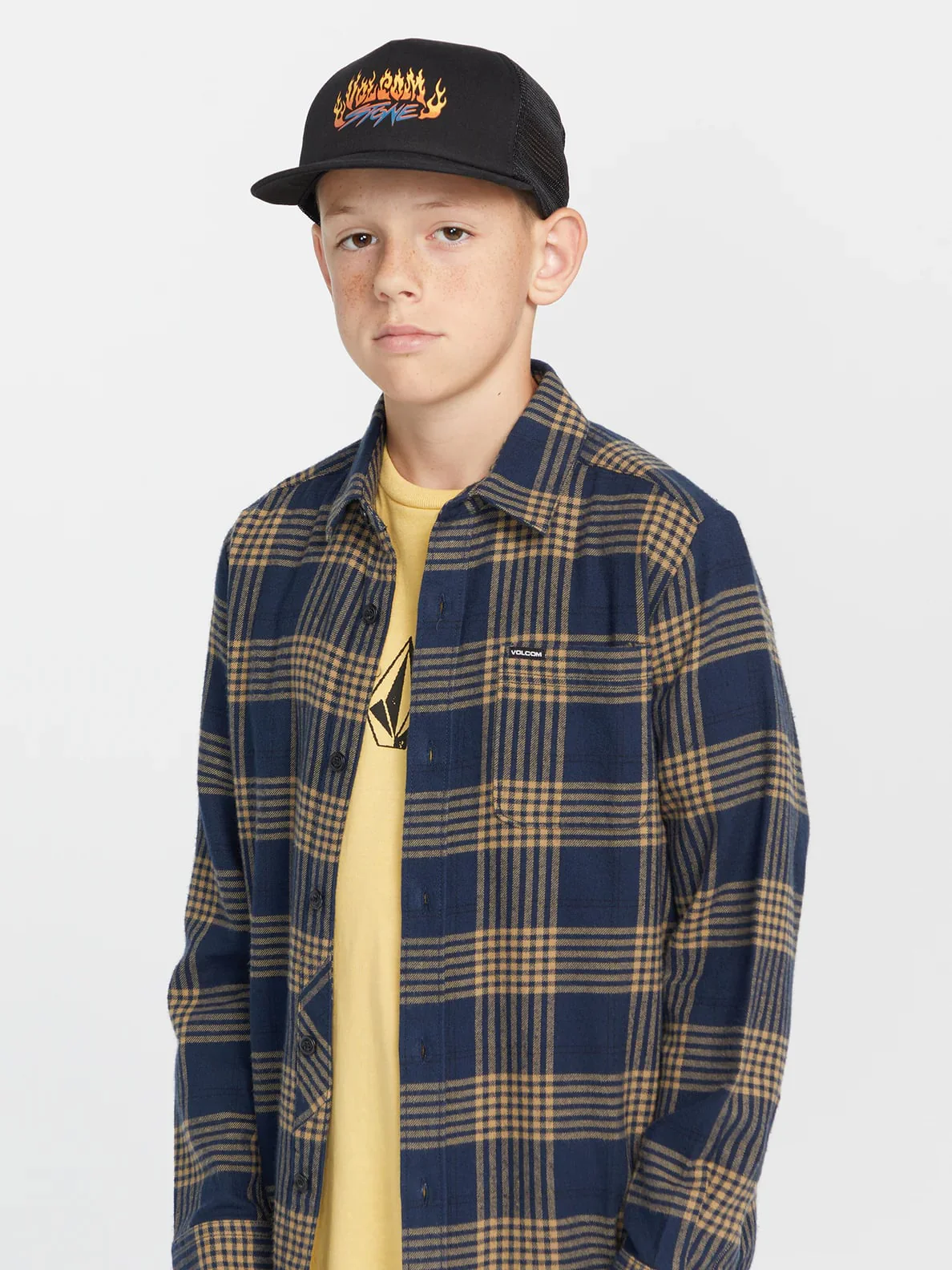 Volcom Youth Trux Cheese Hat - Image 2