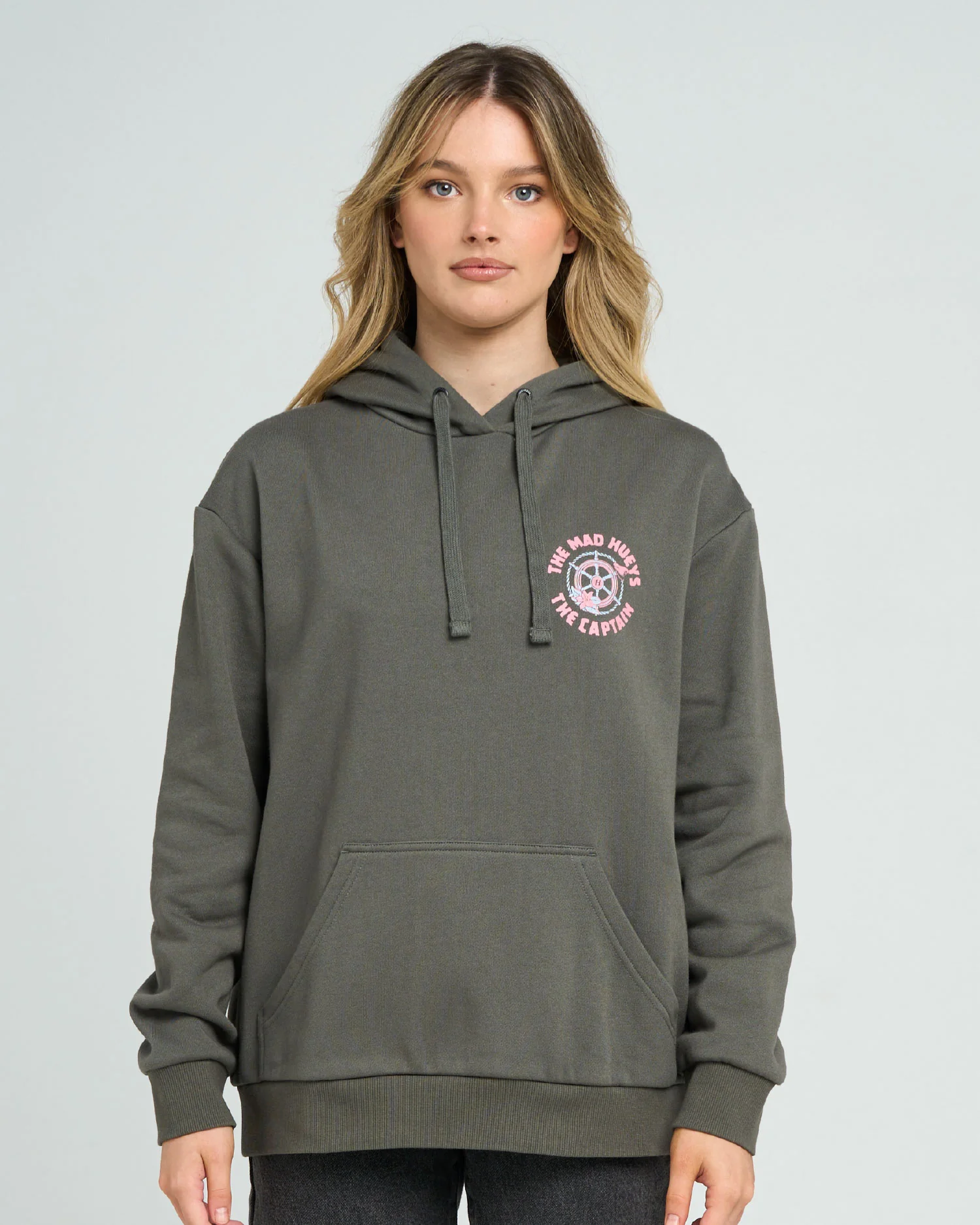 THE MAD HUEYS TWO FACED CAPTAIN | WOMENS HOODED PULLOVER