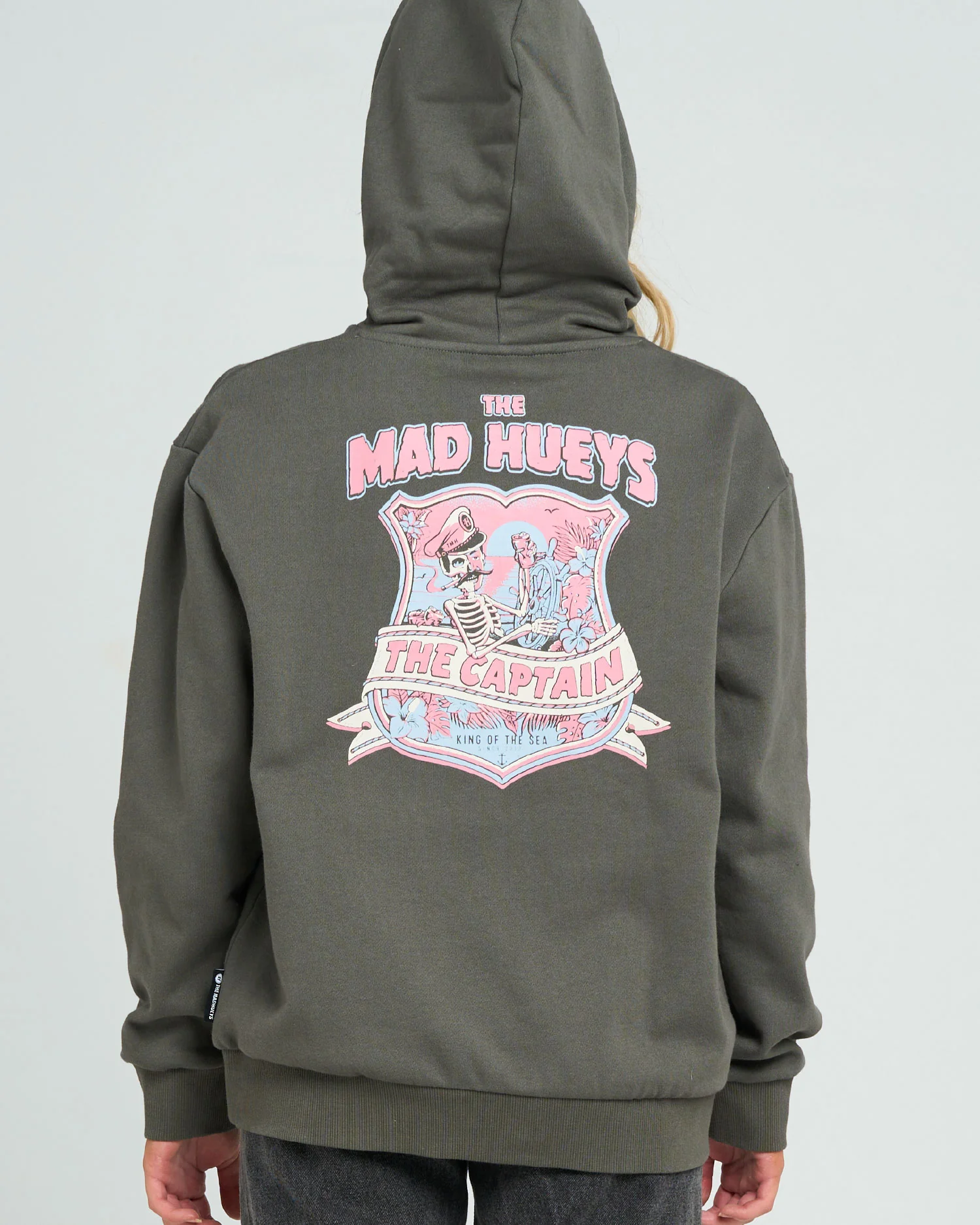 THE MAD HUEYS TWO FACED CAPTAIN | WOMENS HOODED PULLOVER - Image 2