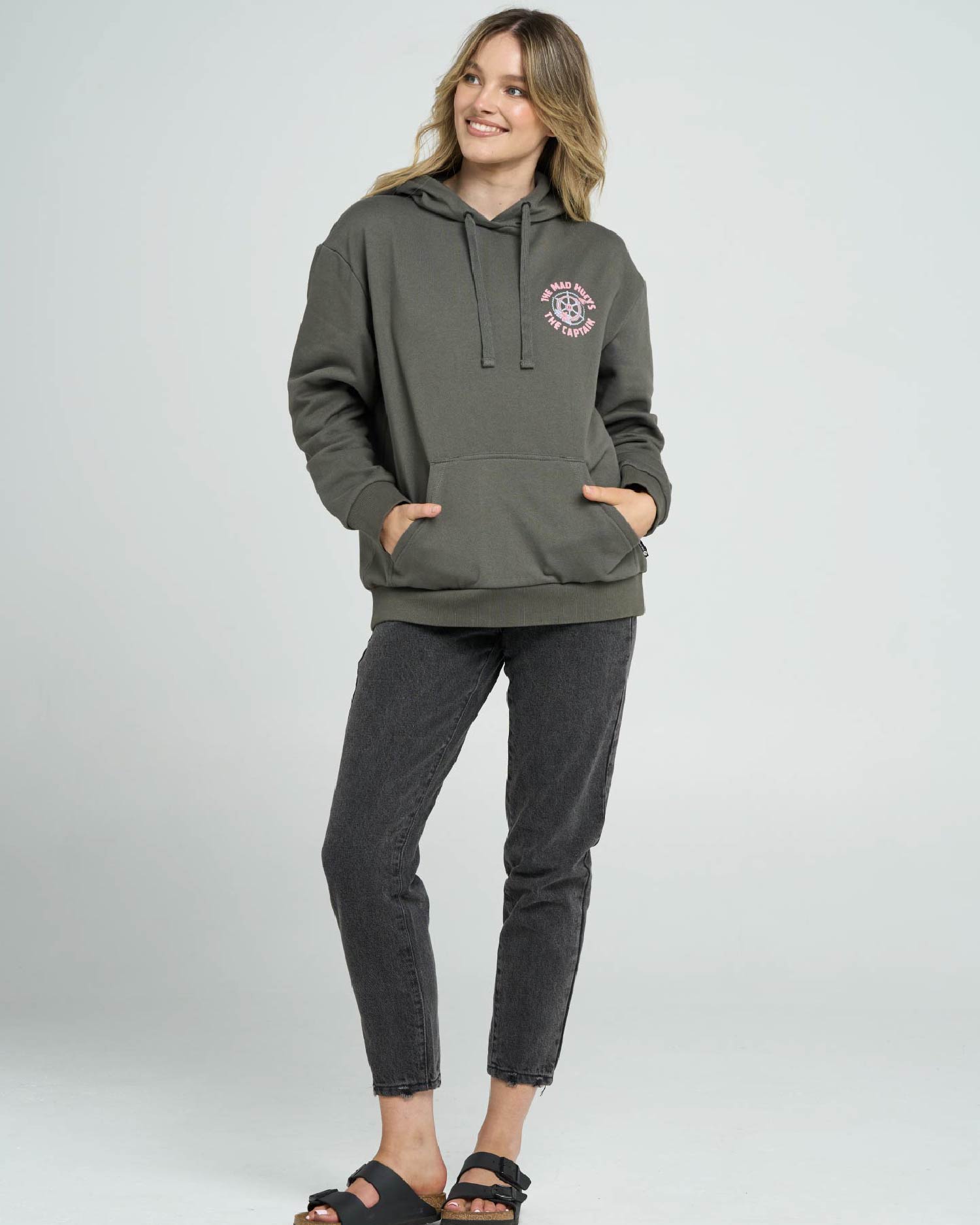 THE MAD HUEYS TWO FACED CAPTAIN | WOMENS HOODED PULLOVER - Image 3