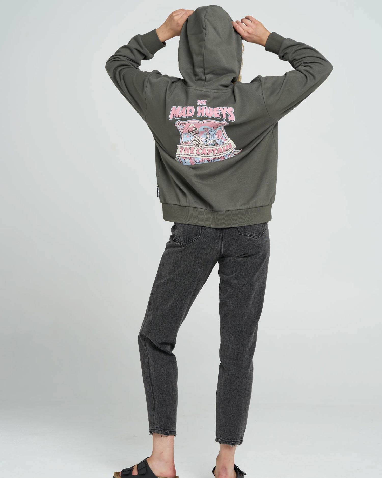 THE MAD HUEYS TWO FACED CAPTAIN | WOMENS HOODED PULLOVER - Image 4