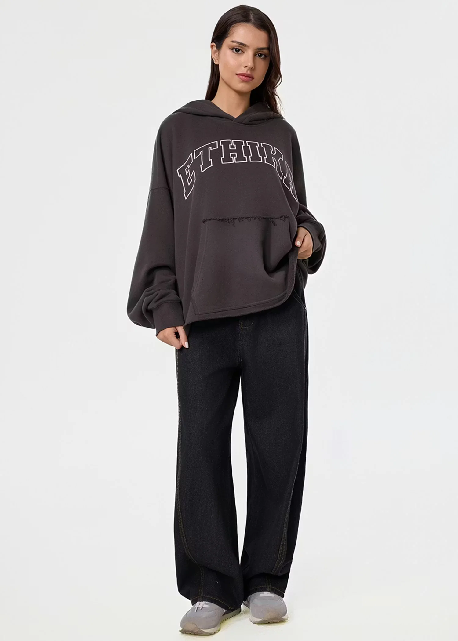 Ethika Unisex Comfort Alan Hoodie - Black - Image 6