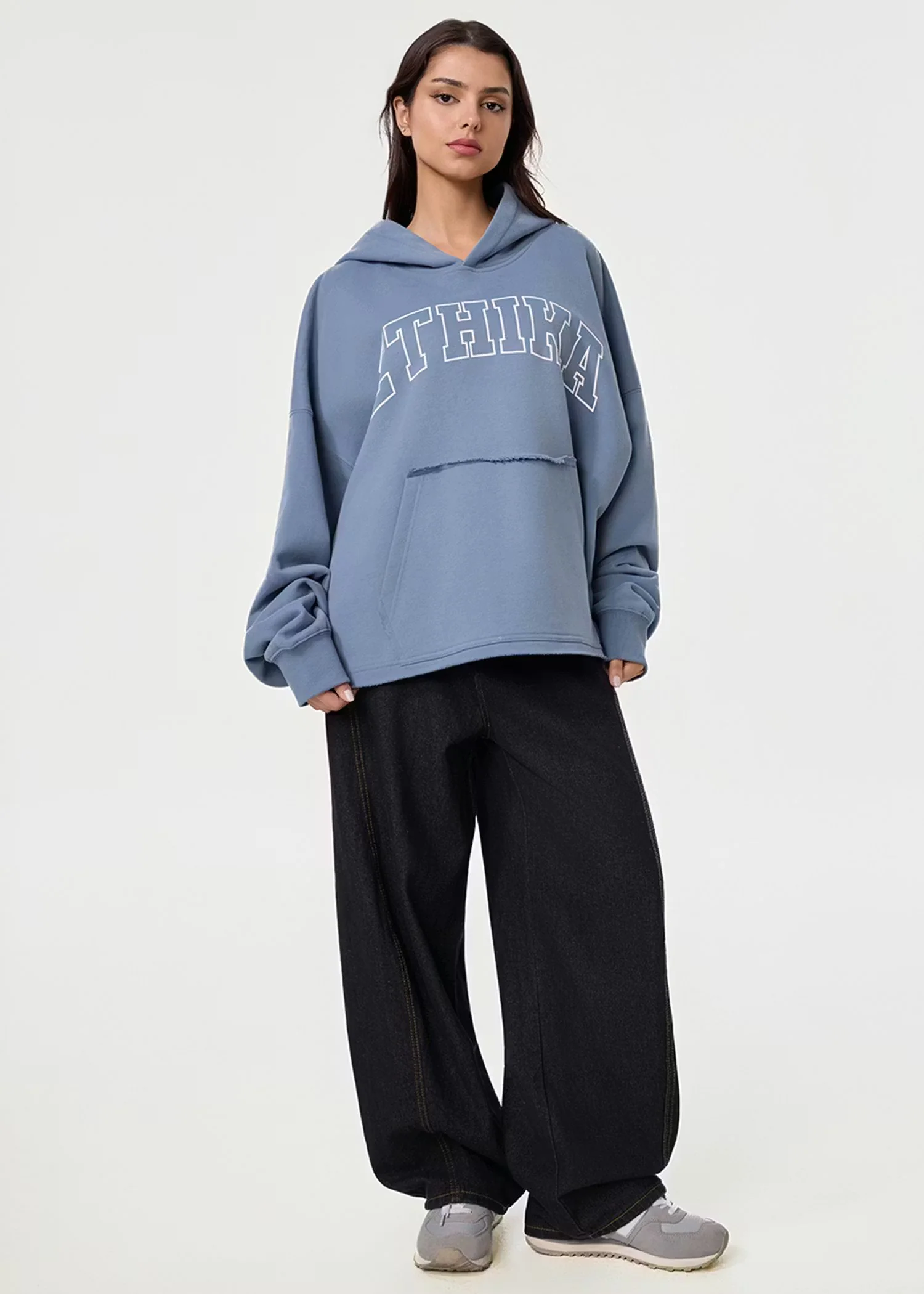 Ethika Unisex Comfort Bunny Hoodie - Blue - Image 6