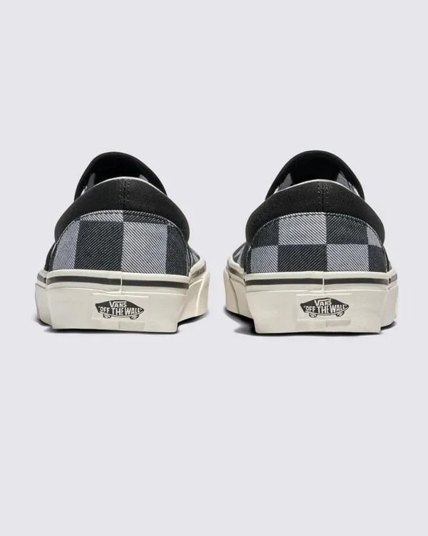 Vans Classic Slip-On Mono Checkerboard - Black - Image 4
