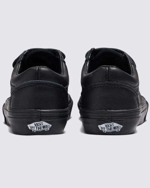Vans Kids Old Skool Classic Tumble / Black Mono - Image 3