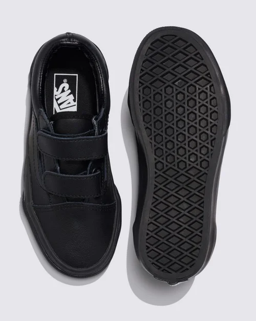 Vans Kids Old Skool Classic Tumble / Black Mono - Image 4