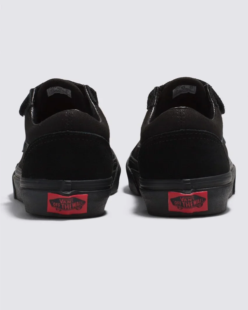 Vans Kids Old Skool V - Black/Black - Image 2