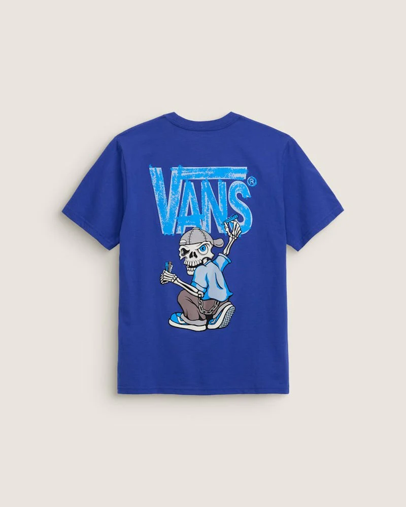 Vans Lil Reggie Mischief Boys Tee - Royal Cobalt