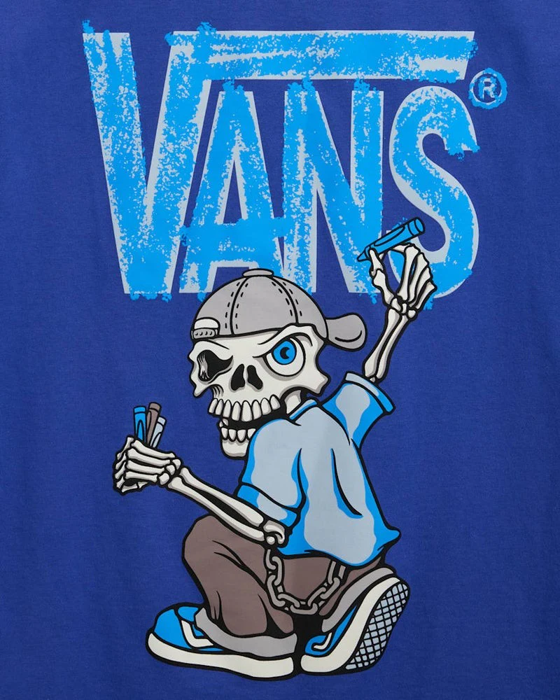 Vans Lil Reggie Mischief Boys Tee - Royal Cobalt - Image 5