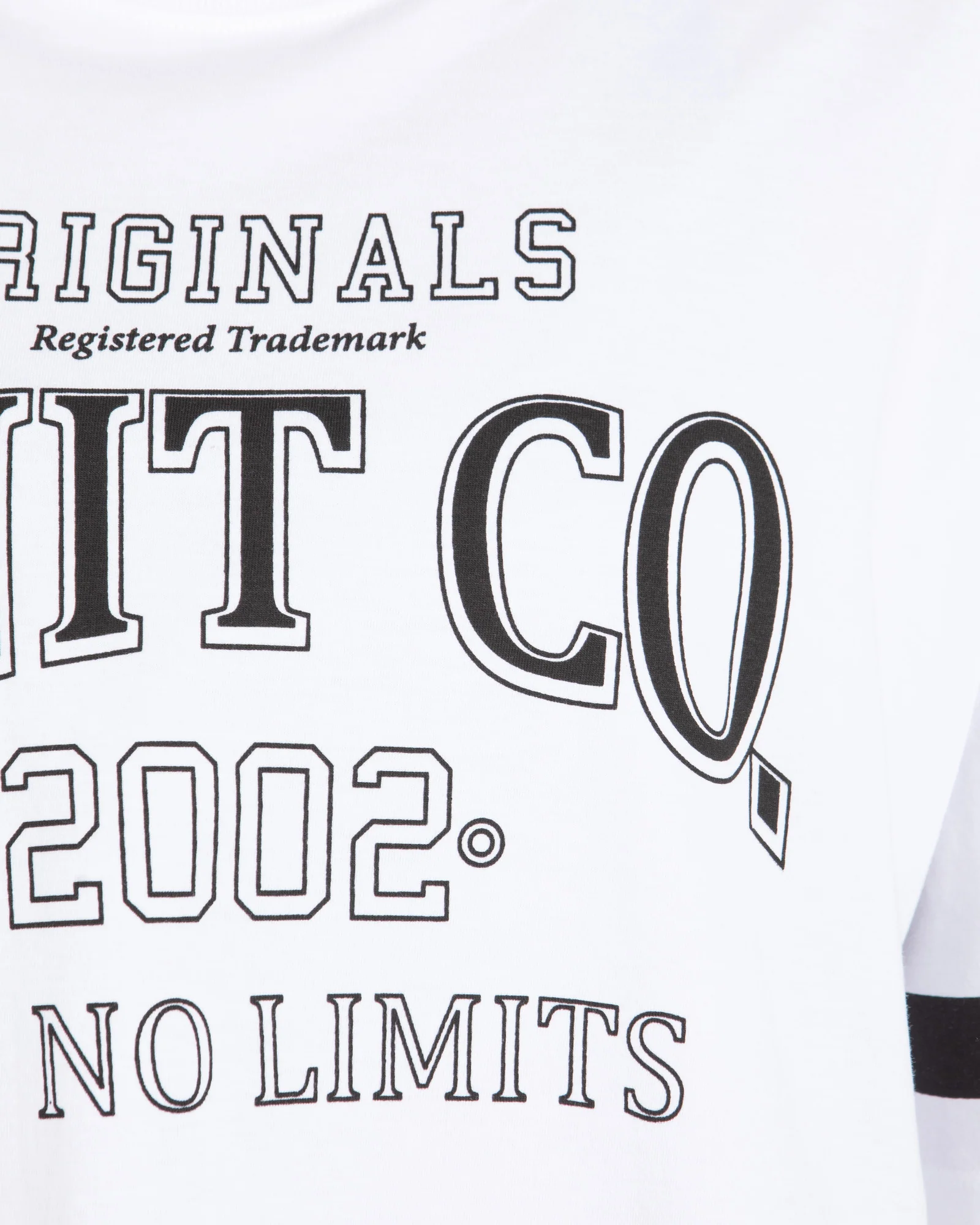 Unit Varsity Cropped Ladies Tee - Image 6