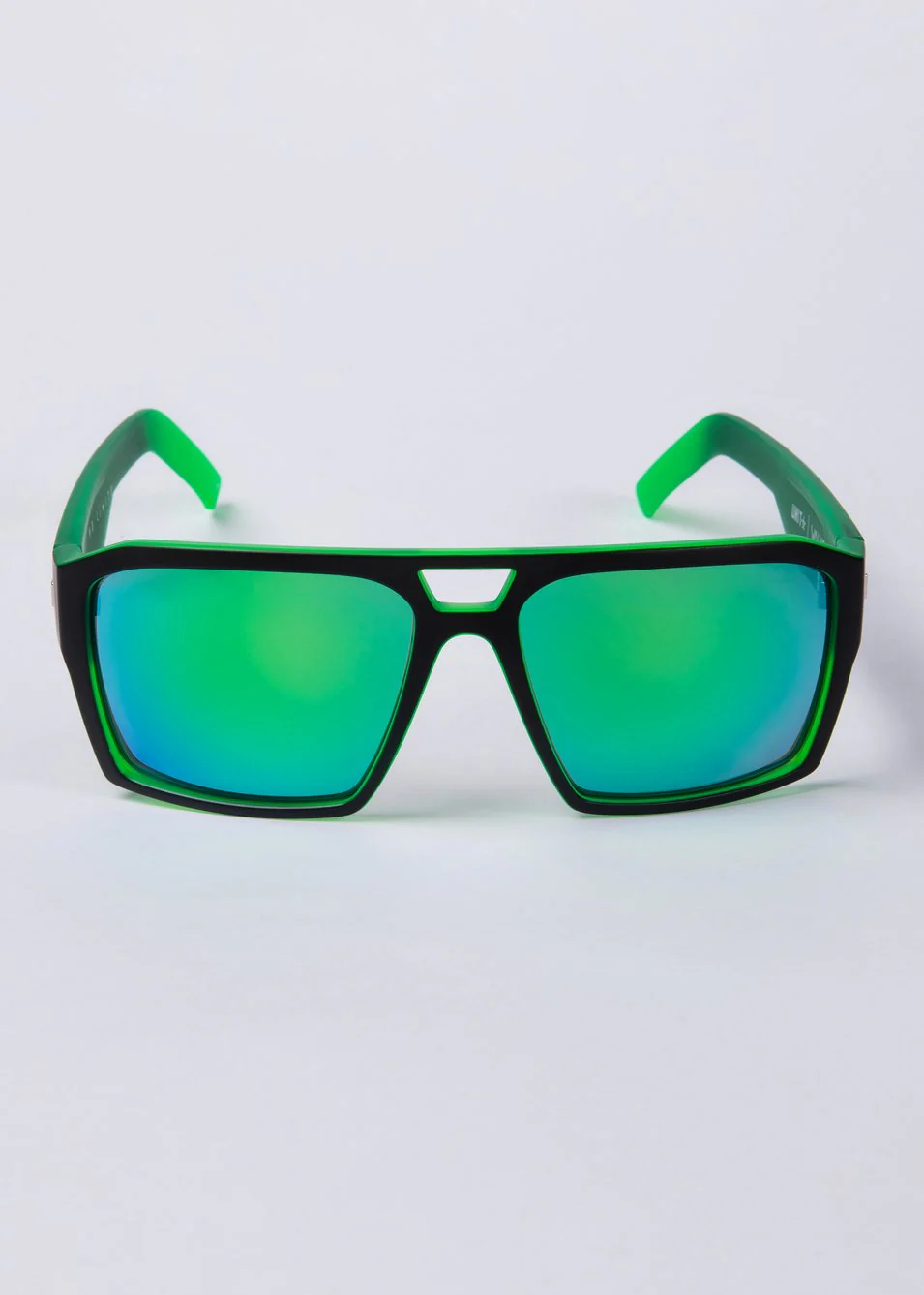 Unit Vault Polarised Sunglasses - Matte Black / Dip Green - Image 2