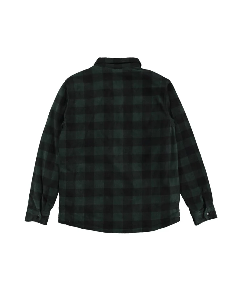 Volcom Bowered Fleece Over-Shirt - Scarab - Image 6