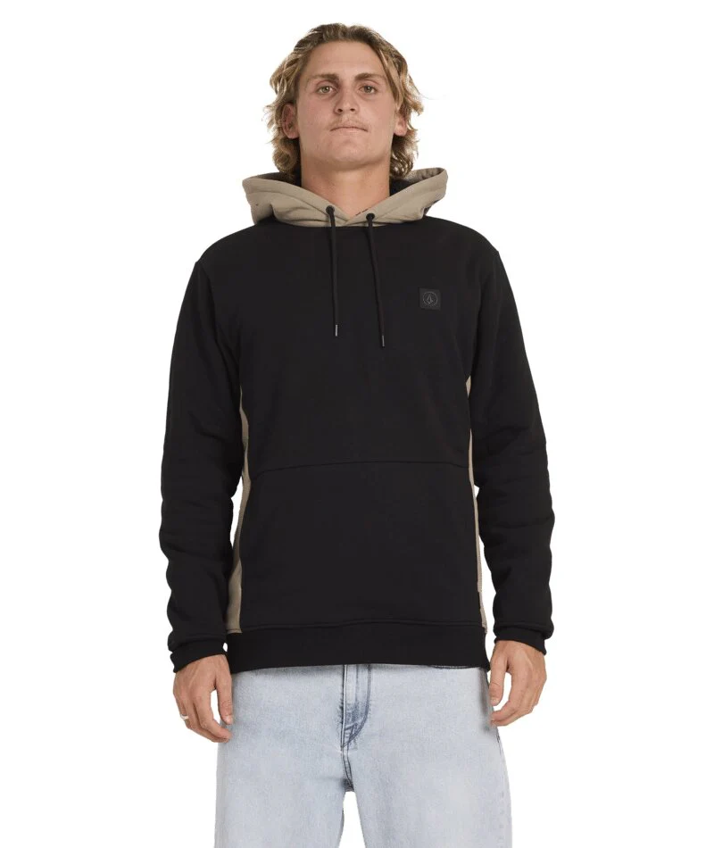 Volcom Single Stone Lined Pullover Hoodie - Brindle
