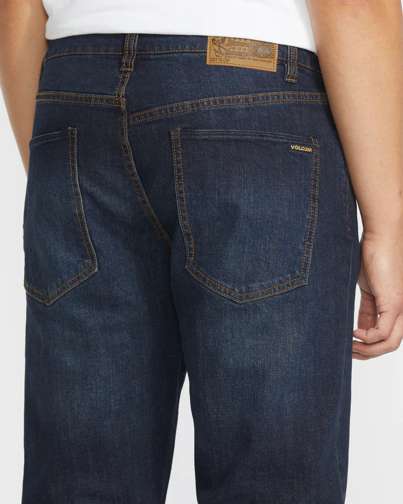 Volcom Solver Denim - New Vintage Blue - Image 4