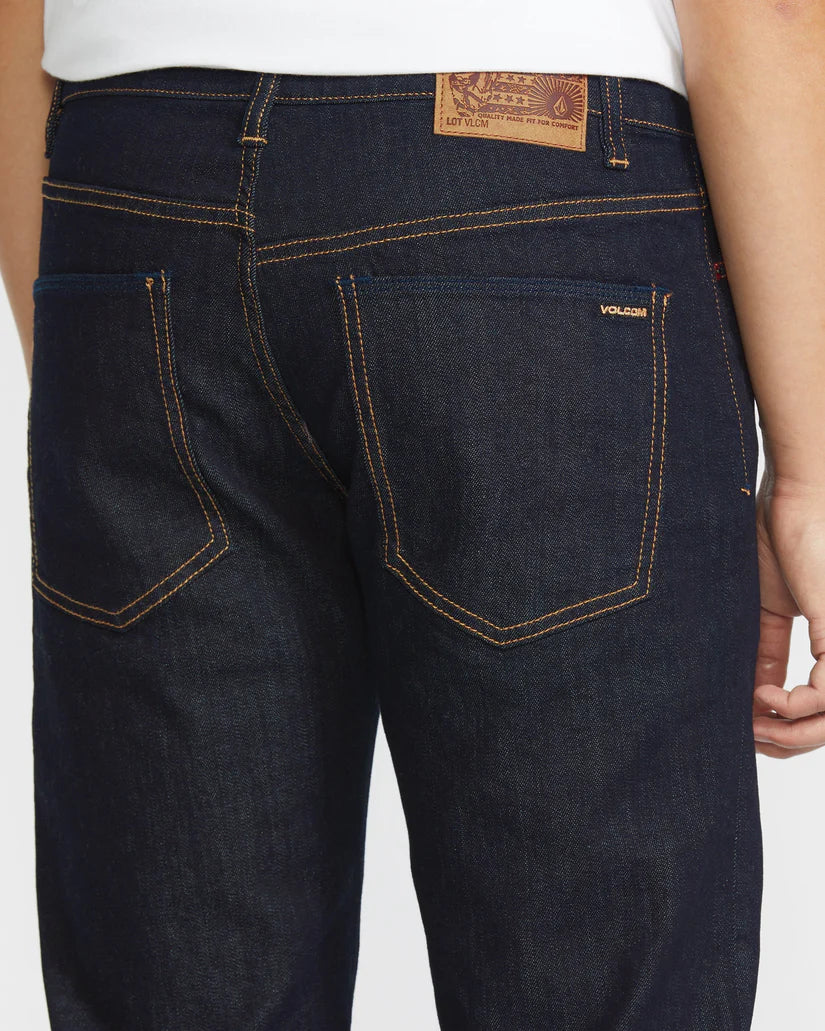 Volcom Solver Denim - Rinse - Image 4