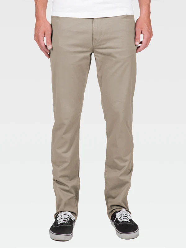 Volcom Solver Lite 5 Pocket Pants - Brindle