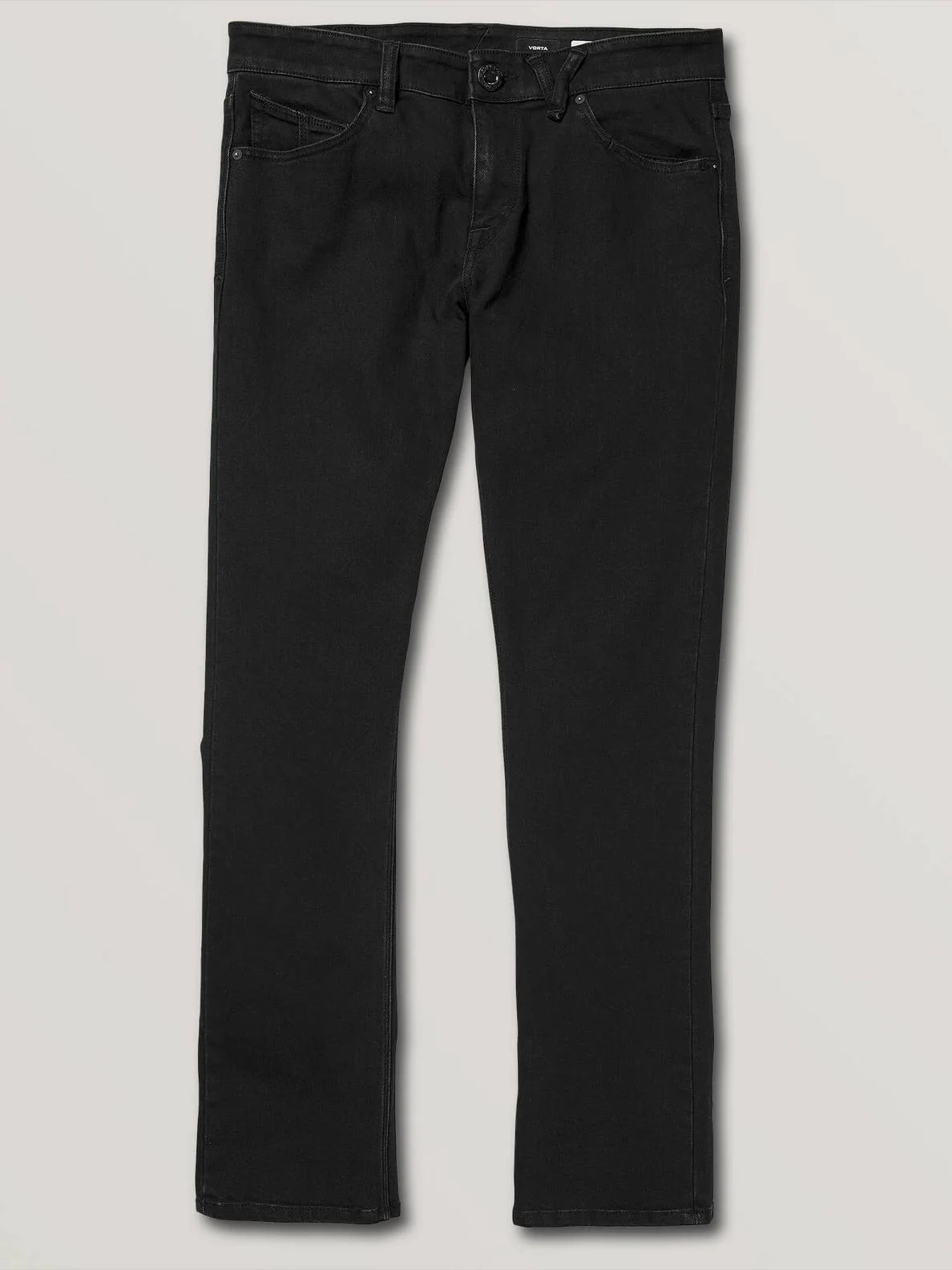 Volcom Vorta Slim Fit Jeans Blackout - Image 4