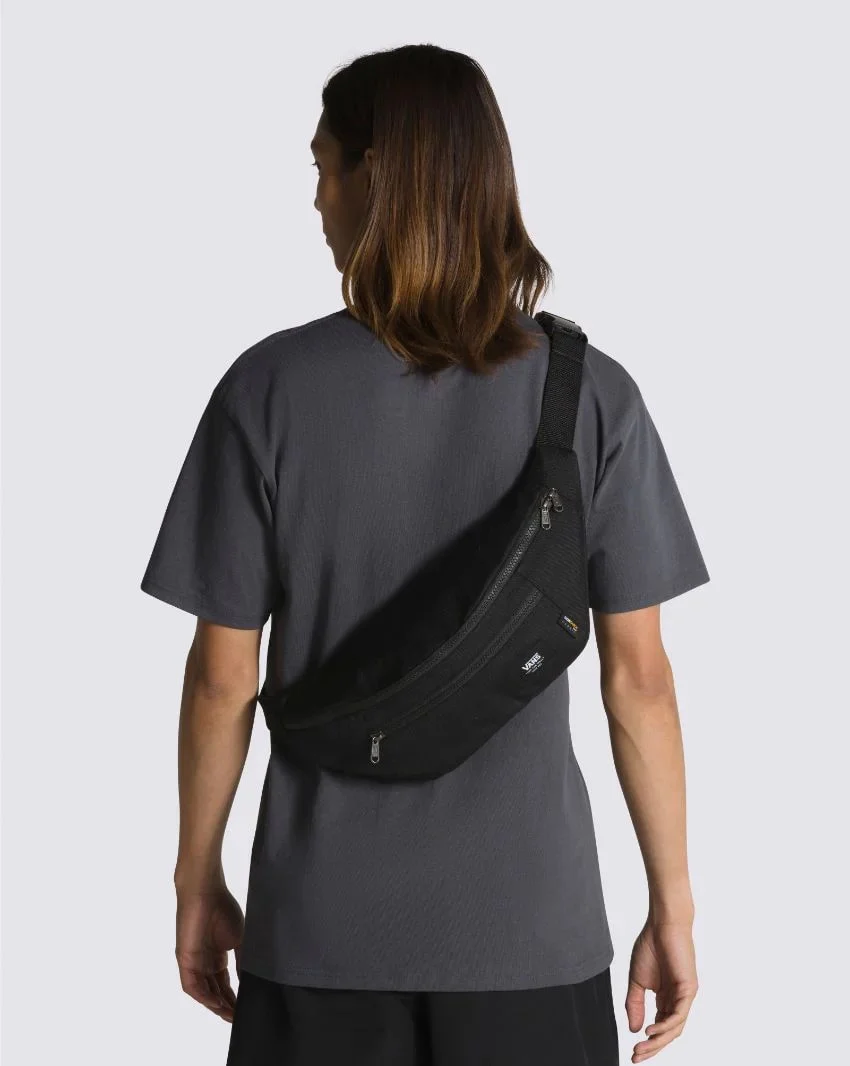 Vans Ward Crossbody Bag - Black Ripstop - Image 2