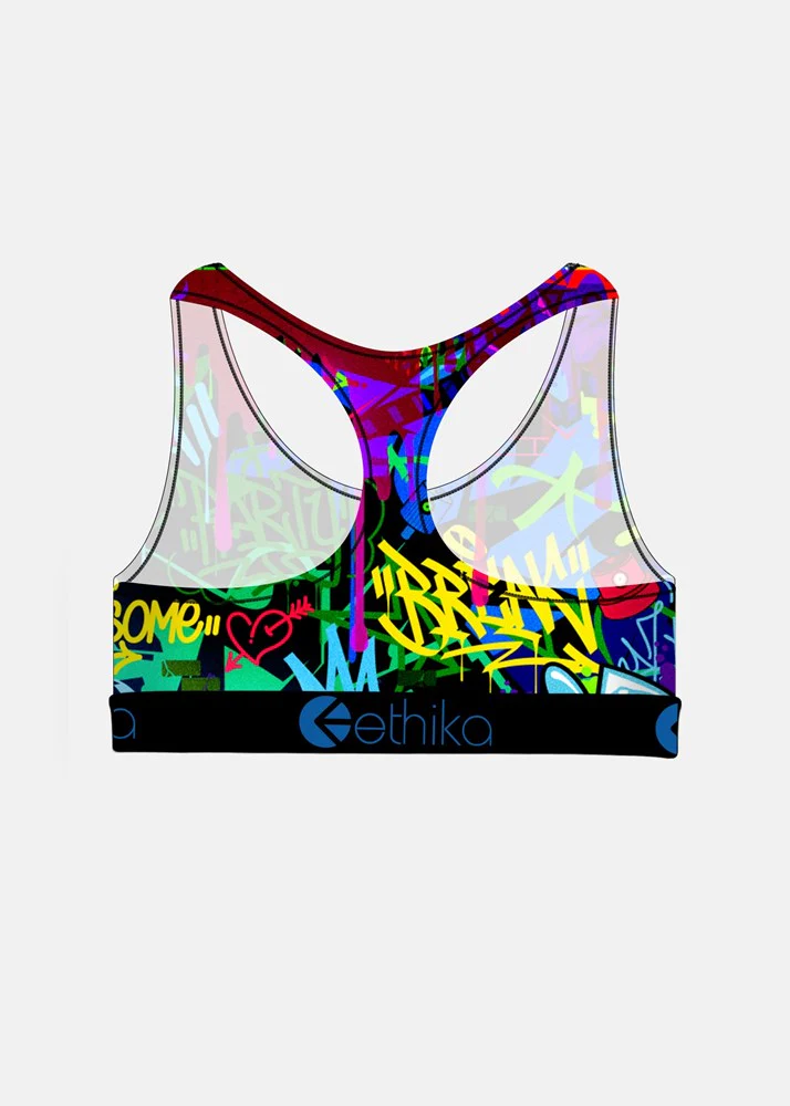 Ethika Womens Bomber Ascended Sports Bra - Image 2