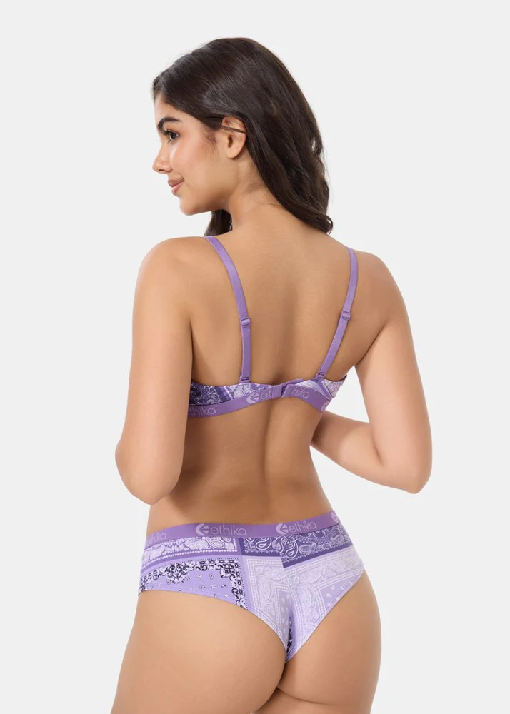 Ethika Womens Muted Motifs Cheeky - Image 2
