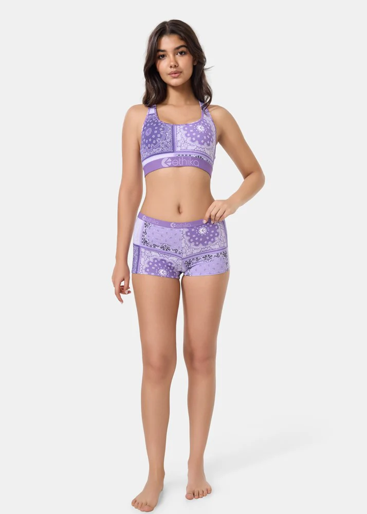 Ethika Womens Muted Motifs Shorty - Image 3