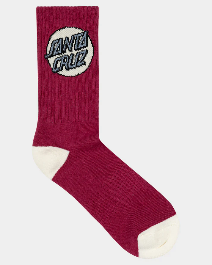 Santa Cruz Womens Other Dot Crew Sock 4 Pack - Image 2