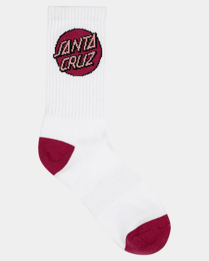 Santa Cruz Womens Other Dot Crew Sock 4 Pack - Image 3