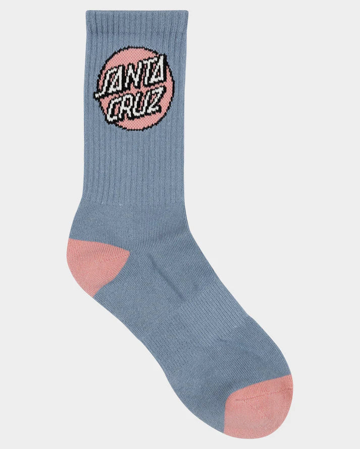 Santa Cruz Womens Other Dot Crew Sock 4 Pack - Image 4